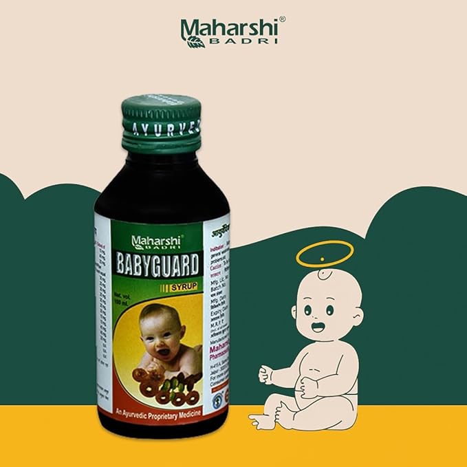 Maharshi Badri Babyguard Syrup - 100 ml Each (Pack of 2)
