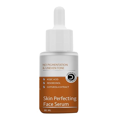 Dermistry Kojic Acid Pigmentation Dark Spot Tan Removal Skin Lightening Face Serum - 30 ml