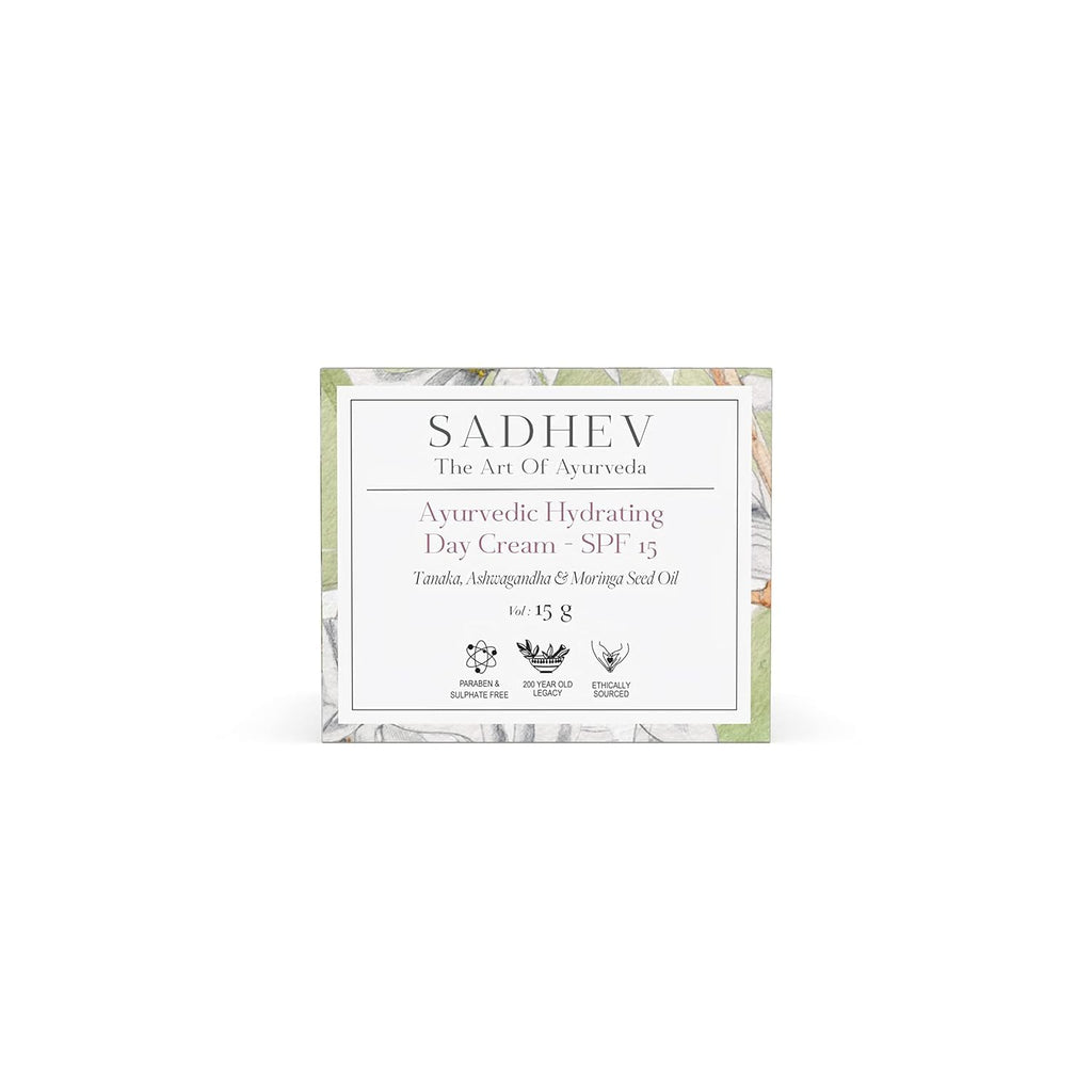 Sadhev Ayurvedic Hydrating Day Cream SPF