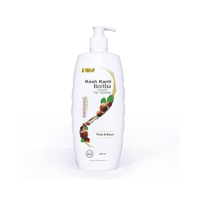 Patanjali Kesh Kanti Reetha Hair Cleanser - 650 ml
