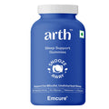 Arth Sleep Support Gummies|Promotes deep relaxation, Improves sleep quality, Helps with Insomnia|Melatonin 5mg, L-Theanine | Emcure Pharmaceuticals Ltd. | 30 Gummies