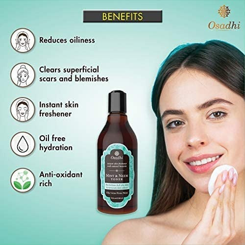 Osadhi Vegan Skin Toner Mint & Neem - 300 ml