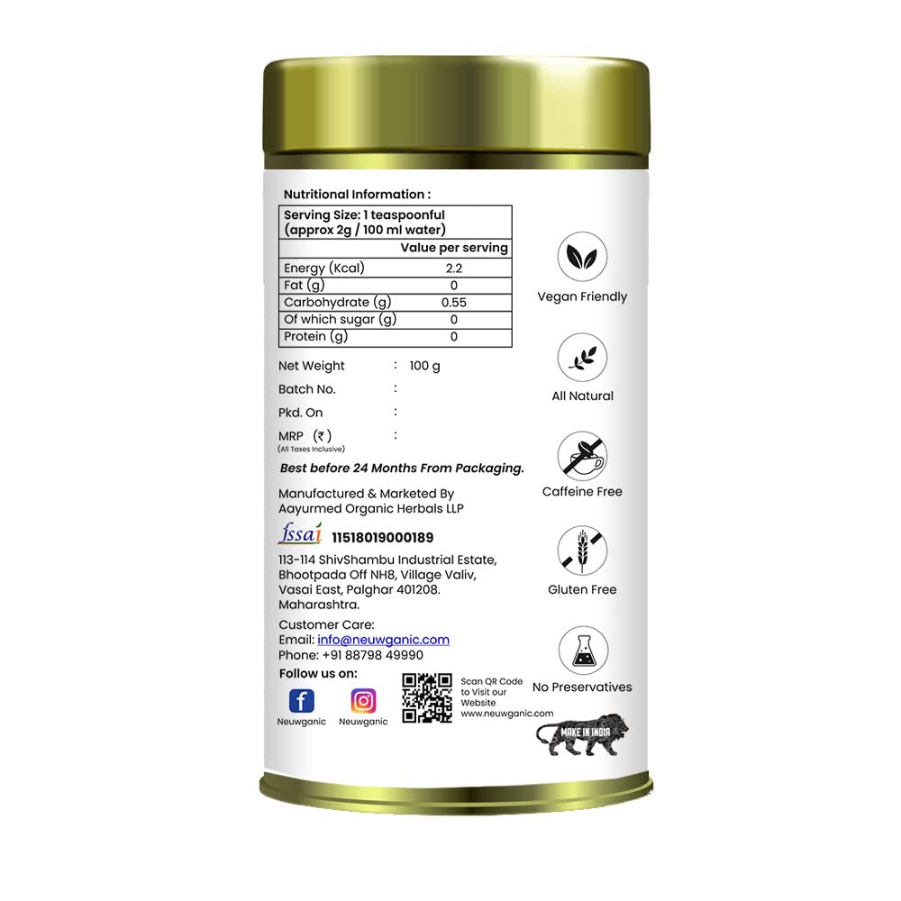 Neuwganic Feel Good  Tea - 100 Grams