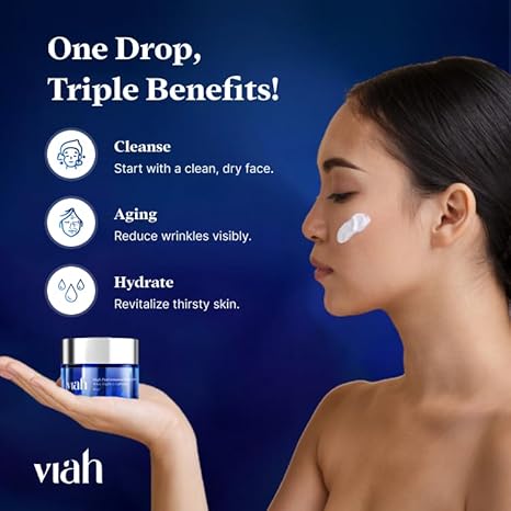 Viah High Performance Moisturiser for Anti Ageing Pigmentation - 50 ml
