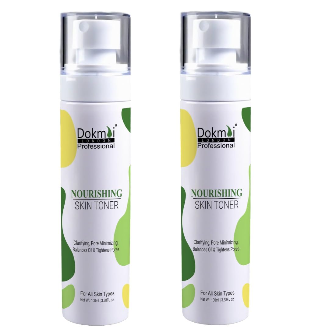 Dokmai London Nourishing Skin Toner Clarifying - 100 ml Each (Pack of 2)