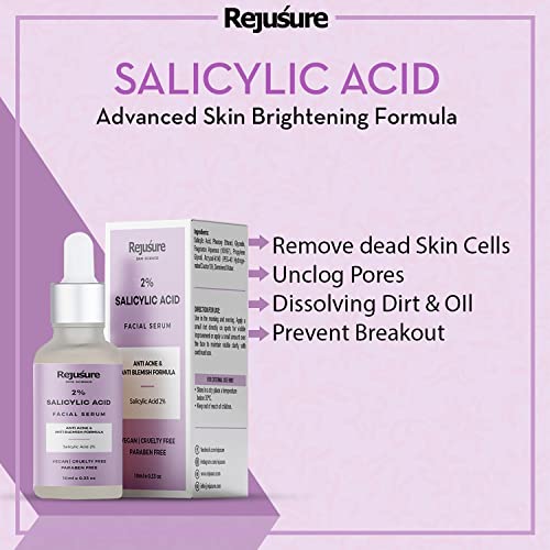 Rejusure 2% Salicylic Acid Face Serum – 10 Ml