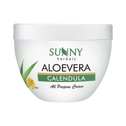 Sunny Herbals Aloevera & Calendula All Purpose Face Cream - 500 gms (Pack of 2)
