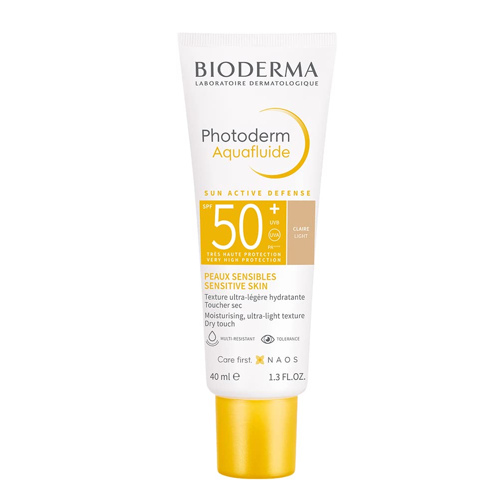 Bioderma Photoderm Aquafluide Sunscreen SPF 50+ Claire - Sun Active Defense - 40 ml