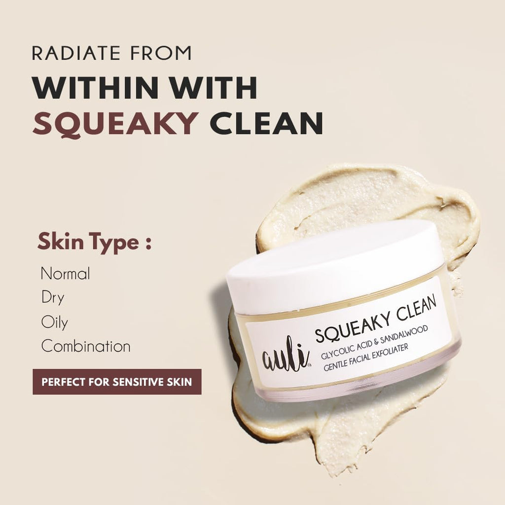 Auli Lifestyle Squeaky Clean - 120 gms