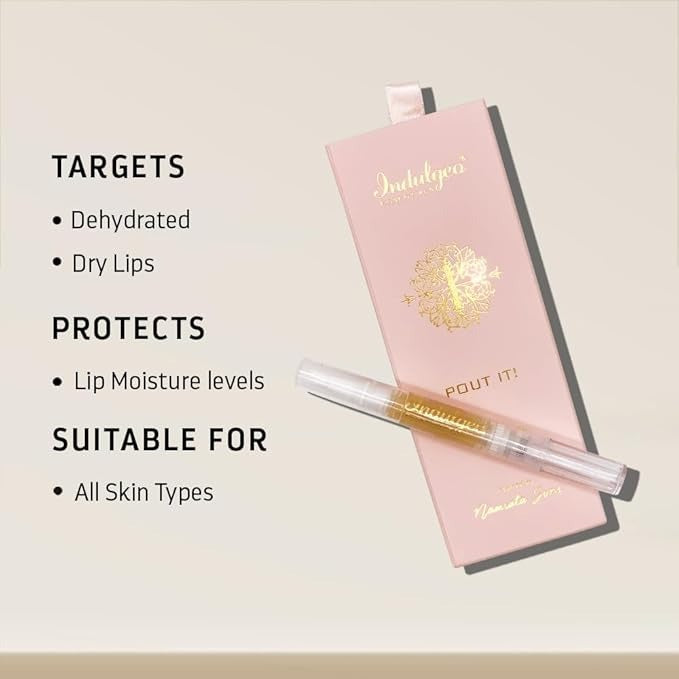 Indulgeo Essentials Pout It 24k Gold Lip Oil - 3.5 ml