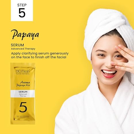 Biofresh Herbals Papaya Facial Kit - 46 gms Each (Pack of 2)