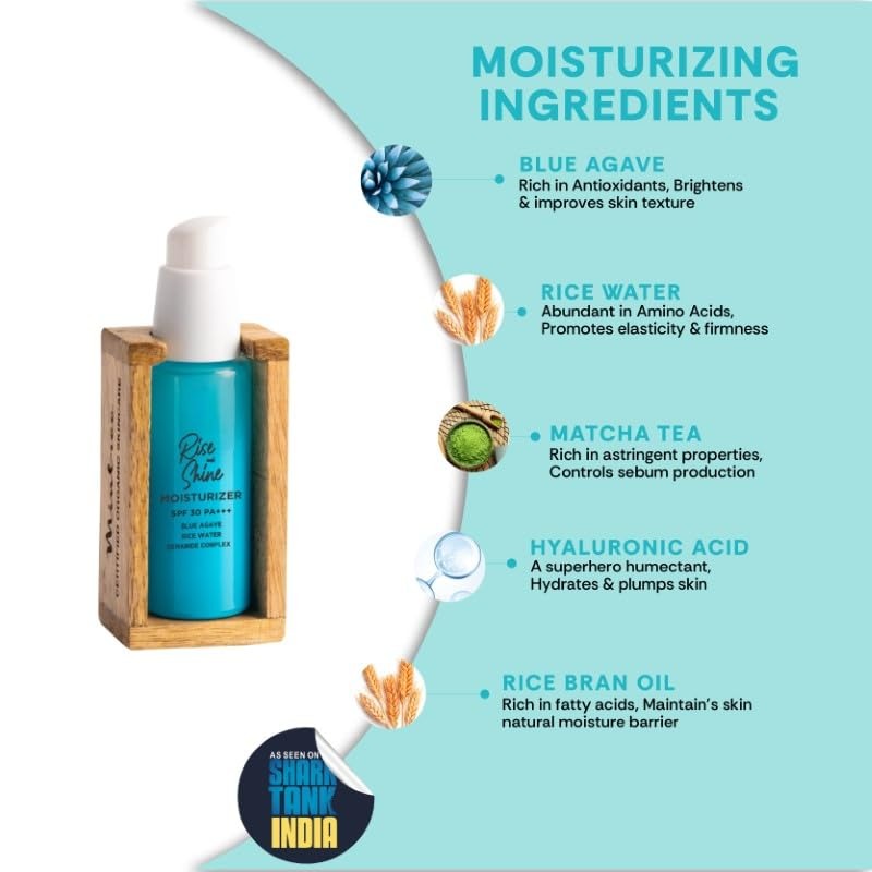 Mintree Certified Organic & Vegan Unisex Face Moisturizer SPF 30 PA+++ - 200 ml