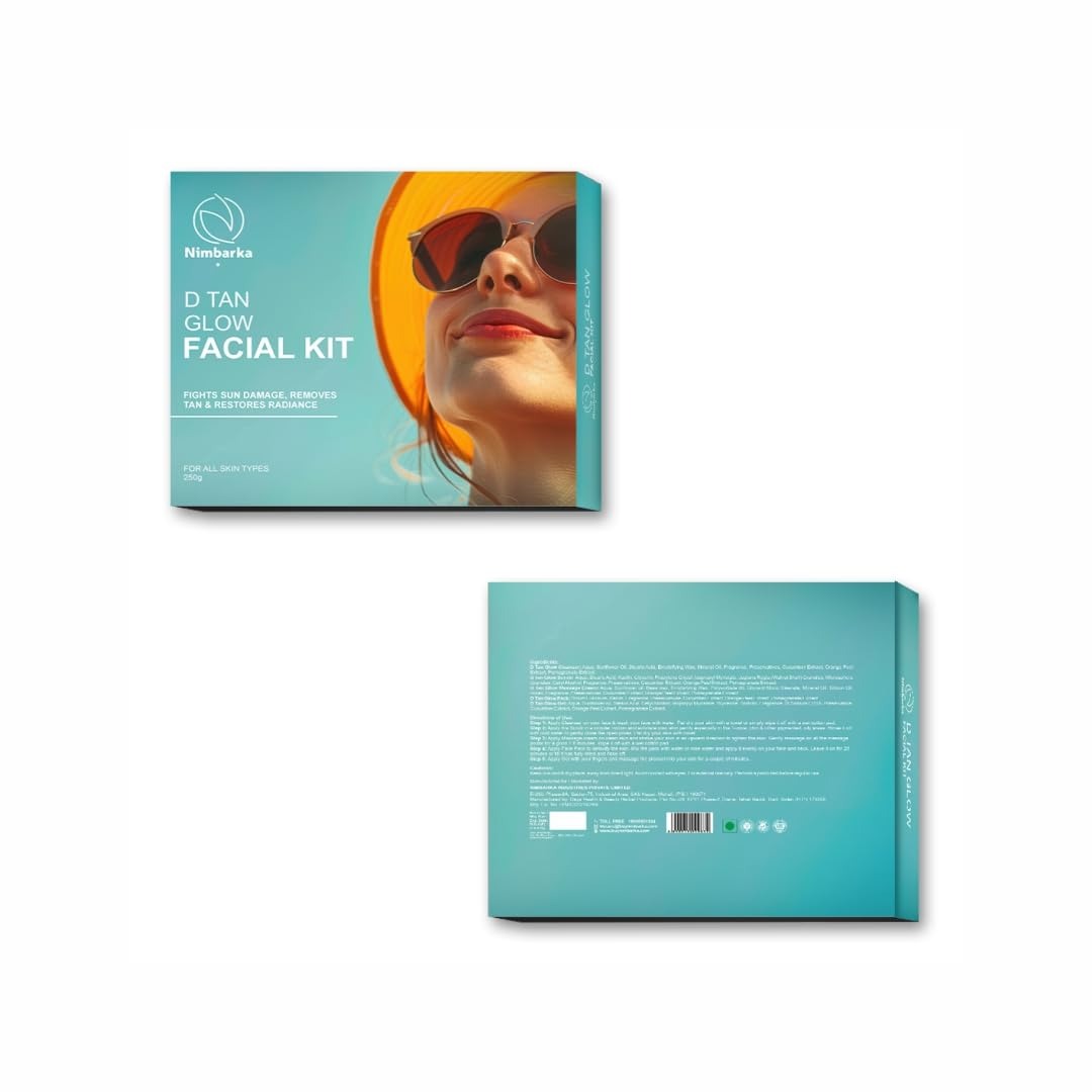 Nimbarka D Tan Glow Facial Kit - 60 gms