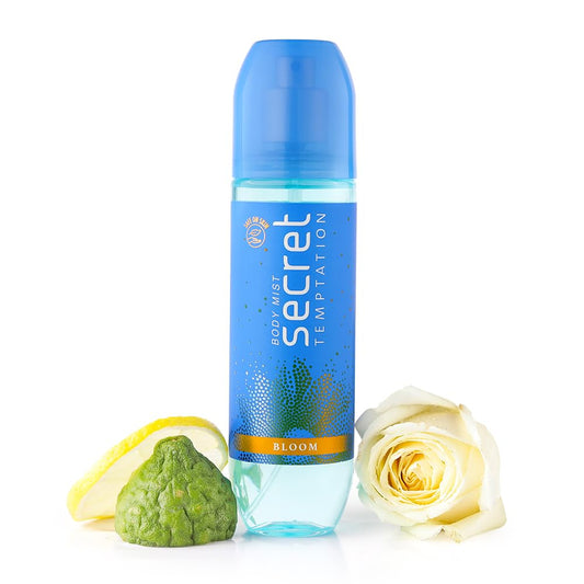 Secret Temptation Bloom Body Mist Perfume for Women, 135ml |Long-Lasting Fragrance | Dermatologically Tested & Safe on Skin | Marine Body Mist