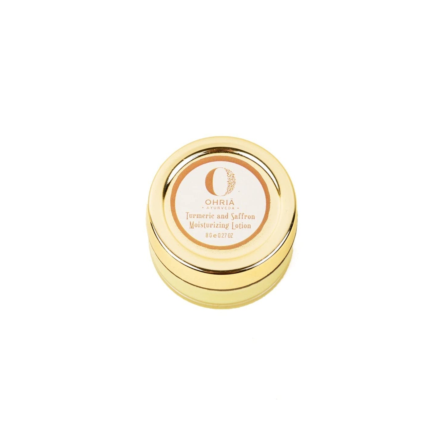 Ohria Ayurveda Turmeric & Saffron Moisturizing Lotion - 8 gms
