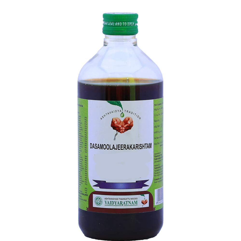 Vaidyaratnam Dasamoolajeerakarishtam - 450 ml
