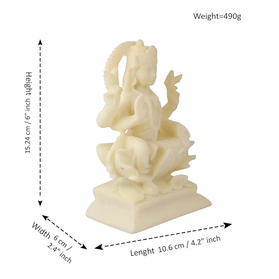 CraftVatika Goddess Lakshmi Laxmi Idol Murti Statue Showpiece