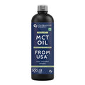 Carbamide Forte Pure MCT Oil C8 From USA | 100% Coconut Source | MCT Oil Keto & Paleo Friendly | Vegetarian â€“ 500ml