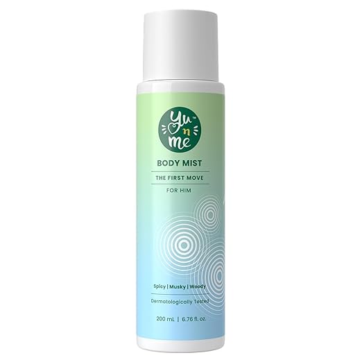 Yu n Me The First Move Body Mist for Men Long Lasting - 200 ml