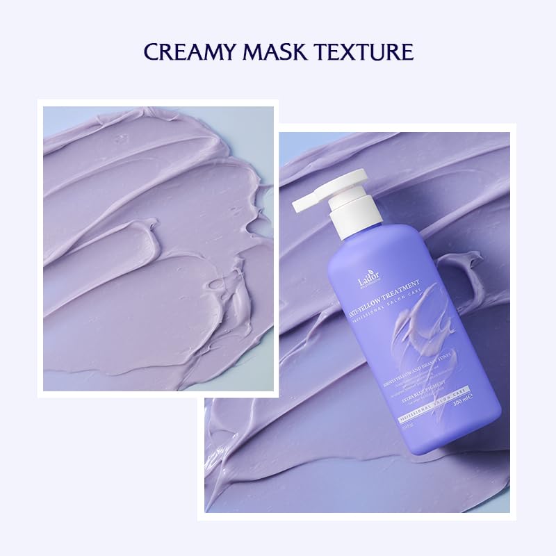 Lador Anti Yellow Treatment with Purple Complex For Yellow Tone Correction - 300 ml