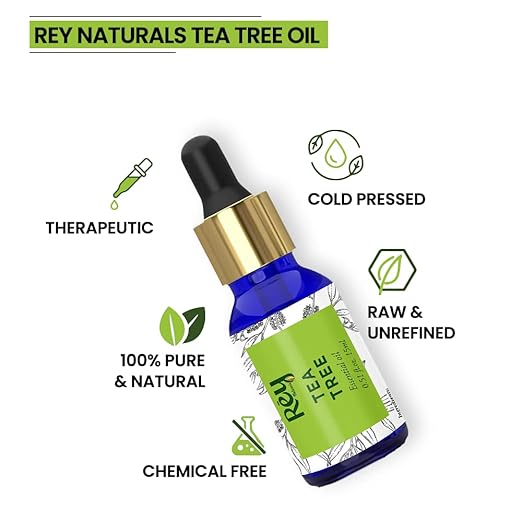 Rey Naturals Pure Tea Tree Essential Oil - 15 ml