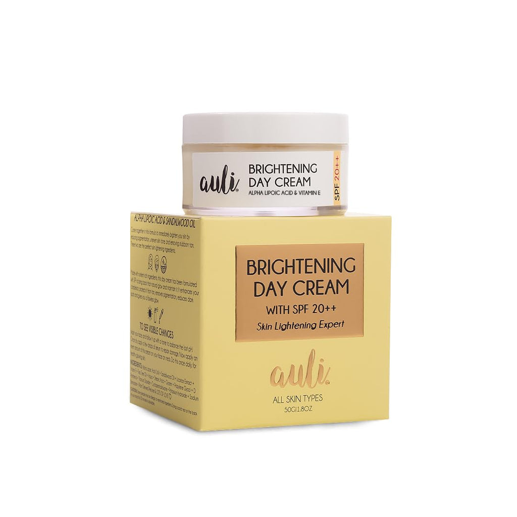 Auli Skin Brightening Day Cream with SPF 20++ - 50 gms