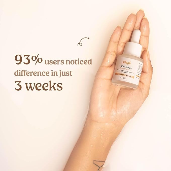 Vilvah Store Milk Drops Brightening Serum - 20 ml