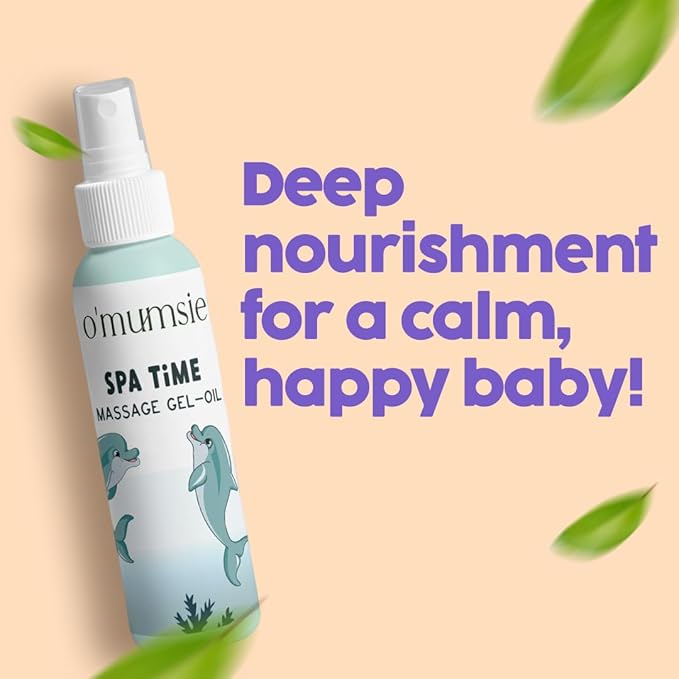 O'mumsie Spa Time Baby Massage Oil-Gel - 100 ml