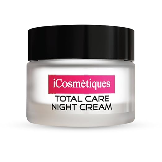 iCosmetiques Night Cream Vitamins B3 C E Shea Butter - 50 gms