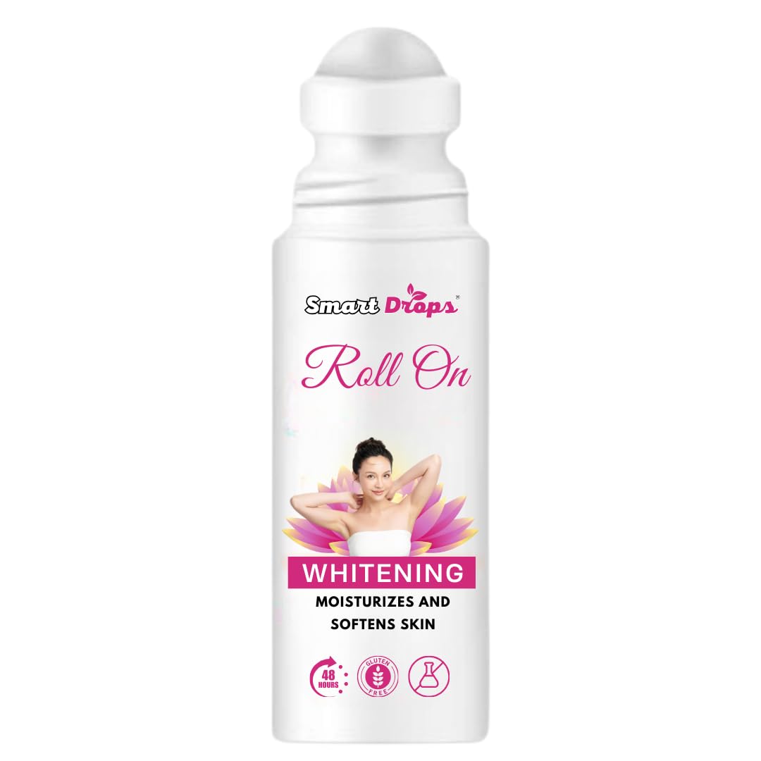 Smartdrops Underarm Roll On | Deodorant Underarm Roll On Brightens Skin | Reduces Pigmentation | Underarm Roll On For Women | Pack 1