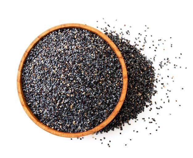 Namo Organics - Black Poppy Seeds - 100 Gram - 100% Natural Khus Khus For Cooking & Baking