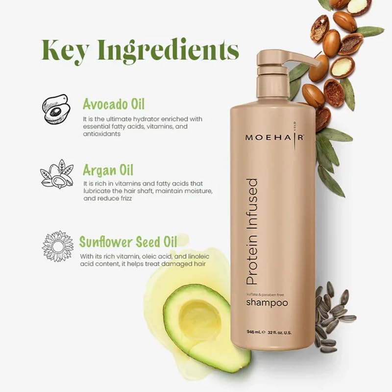 Moehair Protein Infused Shampoo - 946ml