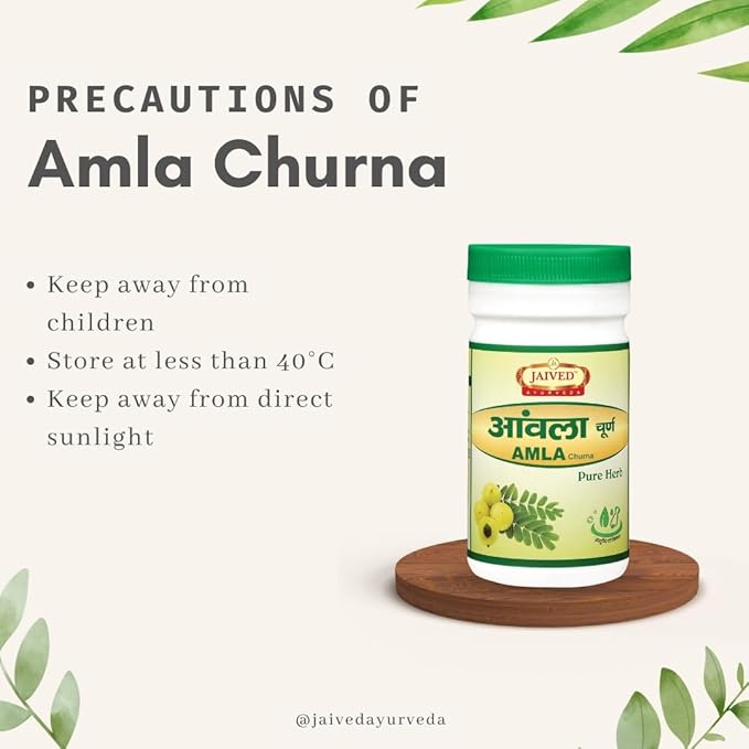 Jaived Ayurveda Amla Churna - 100 Gms (Pack of 2)