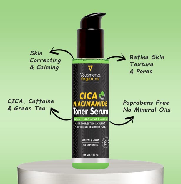 Volamena CICA & Niacinamide Caffine Face Toner - 100 ml