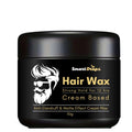 Smartdrops Hair Cream Wax | Hair Wax Men | Styling Wax | Glossy Finish | Shine | Strong Hold | For Men - 50gm | Cream Based Wax