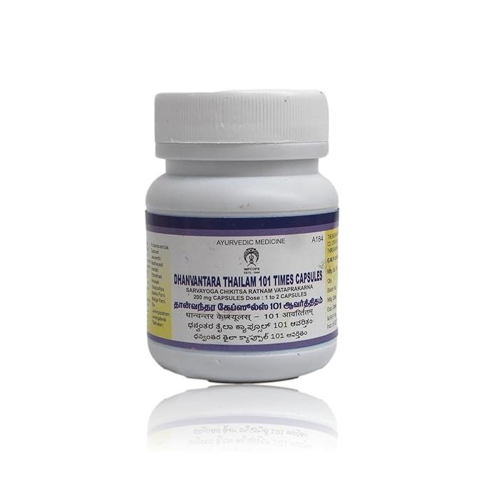 Impcops Ayurveda Dhanvantara Thailam (101) Capsules - 120 Tabs