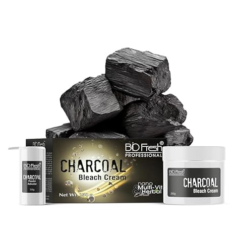 Biofresh Herbals Charcoal Bleach Cream Kit - 250 gms