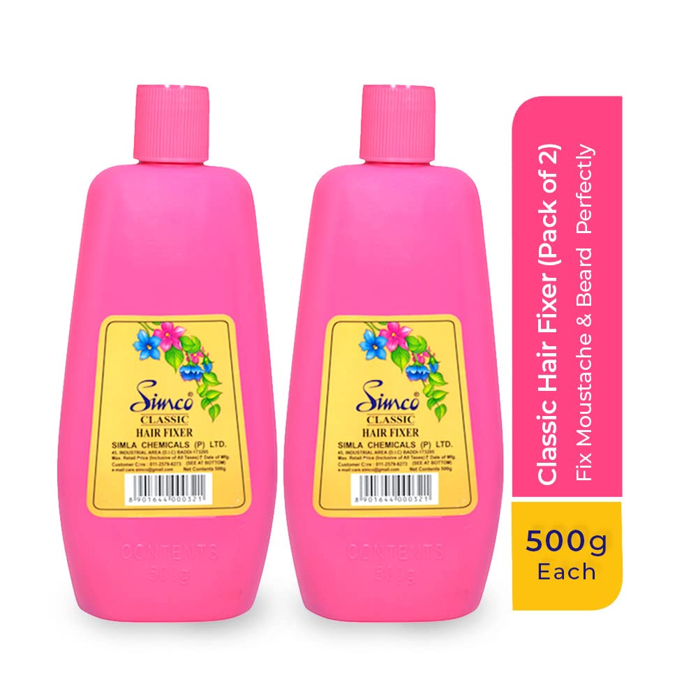 Simco Classic Hair Fixer Lotion - 500 gms (Pack of 2)