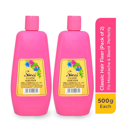 Simco Classic Hair Fixer Lotion - 500 gms (Pack of 2)