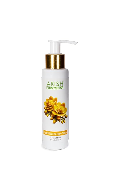 Arish Bio-natural Haldi Neem Face Wash - 100 ml