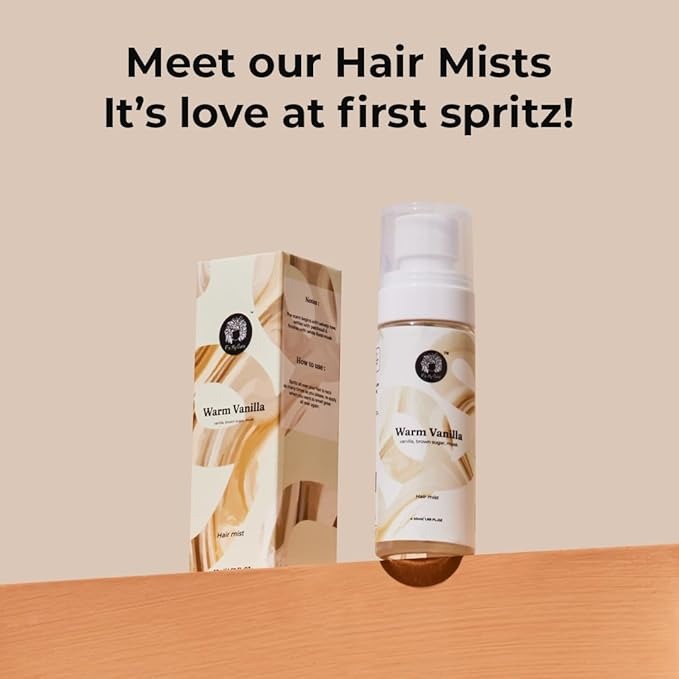 Fix My Curls Hair Mist Fragrance - Warm Vanilla Scent