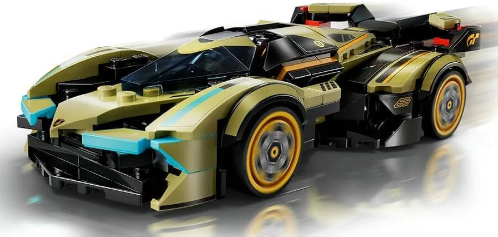 Lego Speed Champions Lamborghini Lambo V12 Vision GT Super Car 76923 Building Blocks Toys for 10+ Gift for Boys and Girls