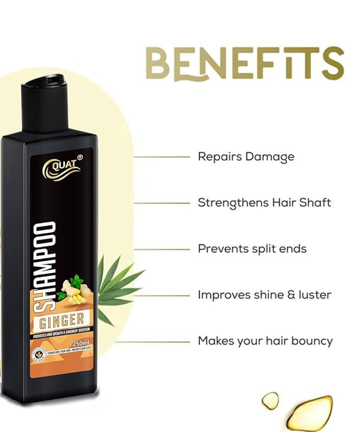 Quat Pure Ginger hair shampoo - 250 ml