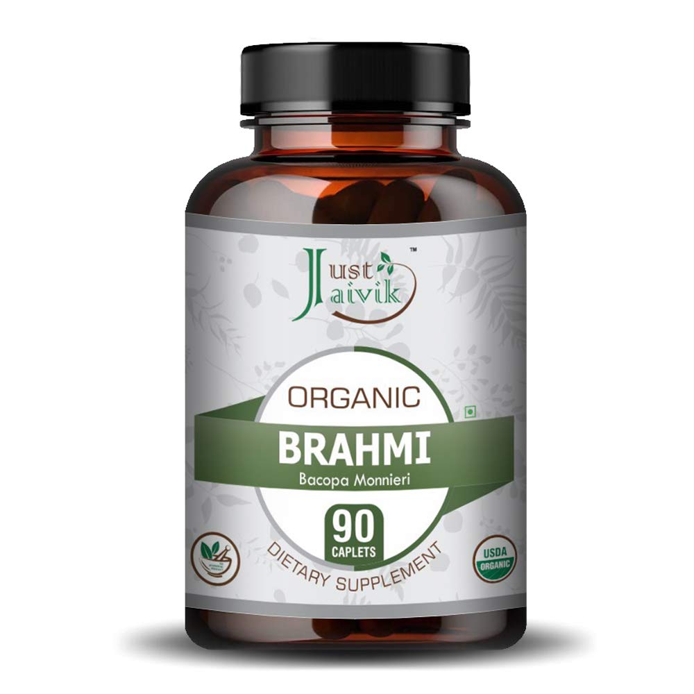 Just Jaivik Organic Brahmi - 90 tabs