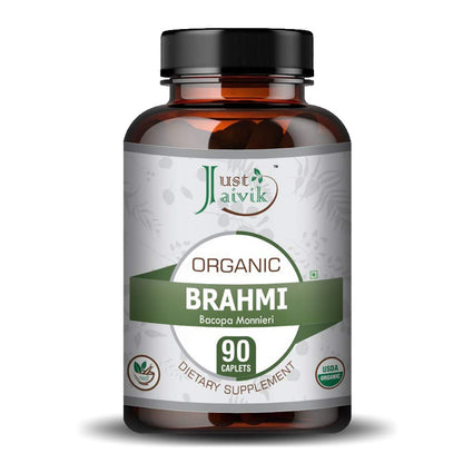Just Jaivik Organic Brahmi - 90 tabs