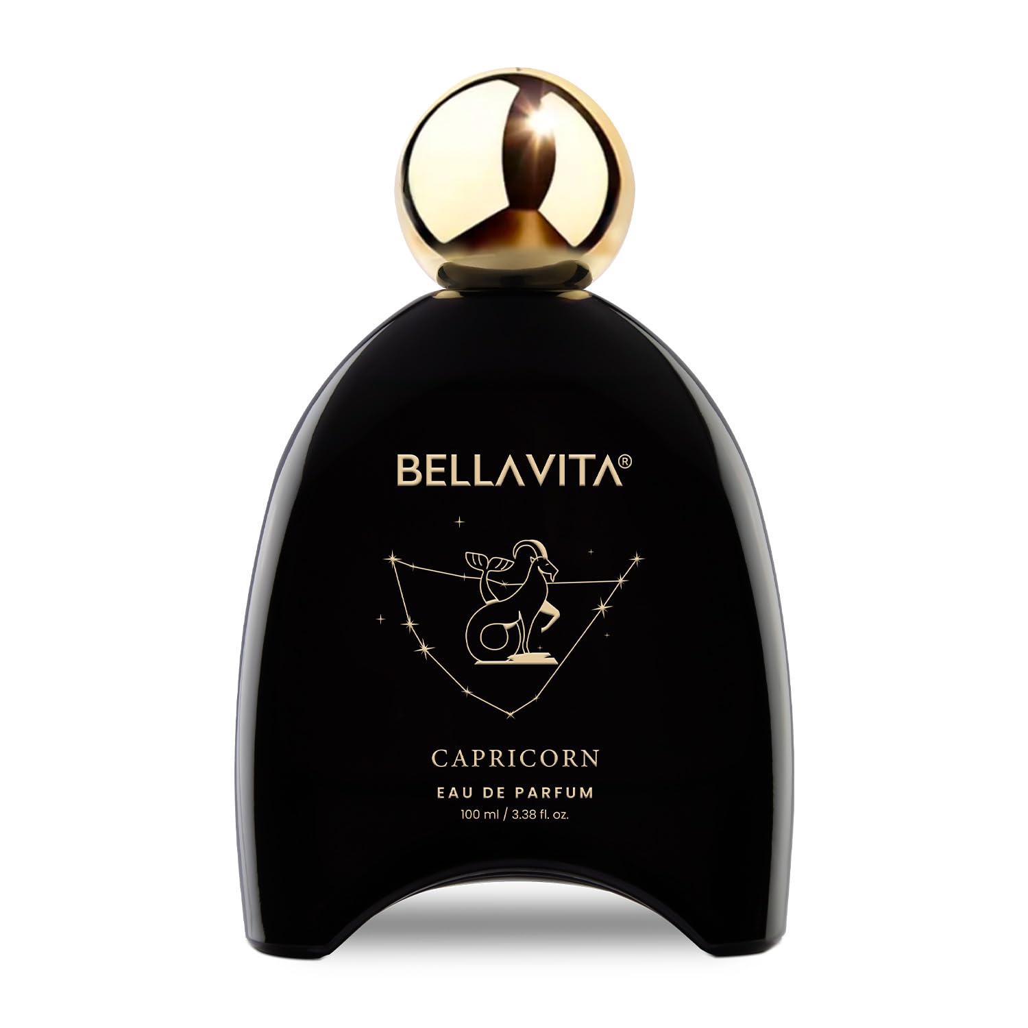 BELLAVITA Zodiac Collection Capricorn EDP Unisex | Pink Pepper, Jasmine and Vetiver | Premium Long Lasting Fragrance Perfume for Men and Women, 100ml