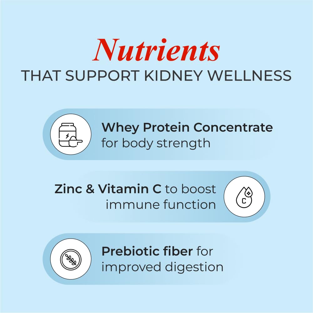 Patanjali Nutrela Renal Health | Whey Protein Supplement for Kidney Support â€“ 400g