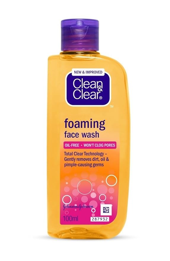 Clean & Clear Foaming Face Wash - 100 ml