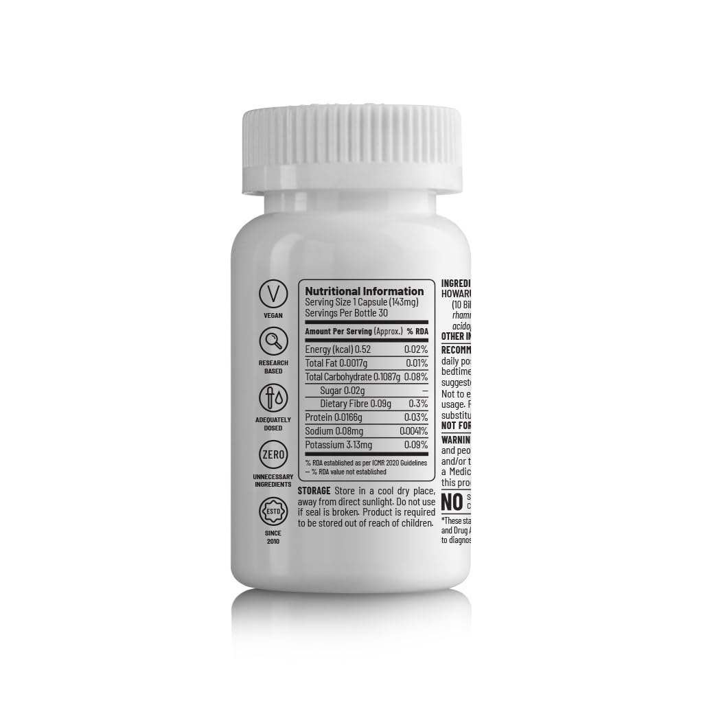 Unived Vaginal Flora | Probiotic Strains that Promote Vaginal PH & Microbiota | To Support & Restore Vaginal Health | 30 Vegan Capsules