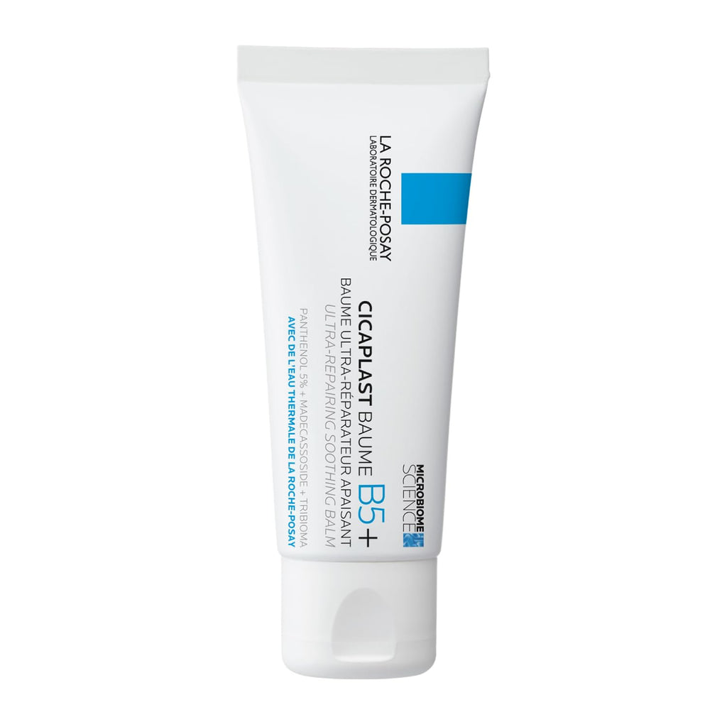 La Roche-Posay Cicaplast Baume B5+ Repair Moisturizer Balm | Hydrating Multi-Purpose Soothing Cream for Dry, Sensitive & Damaged Skin, Fragrance Free 40 ml